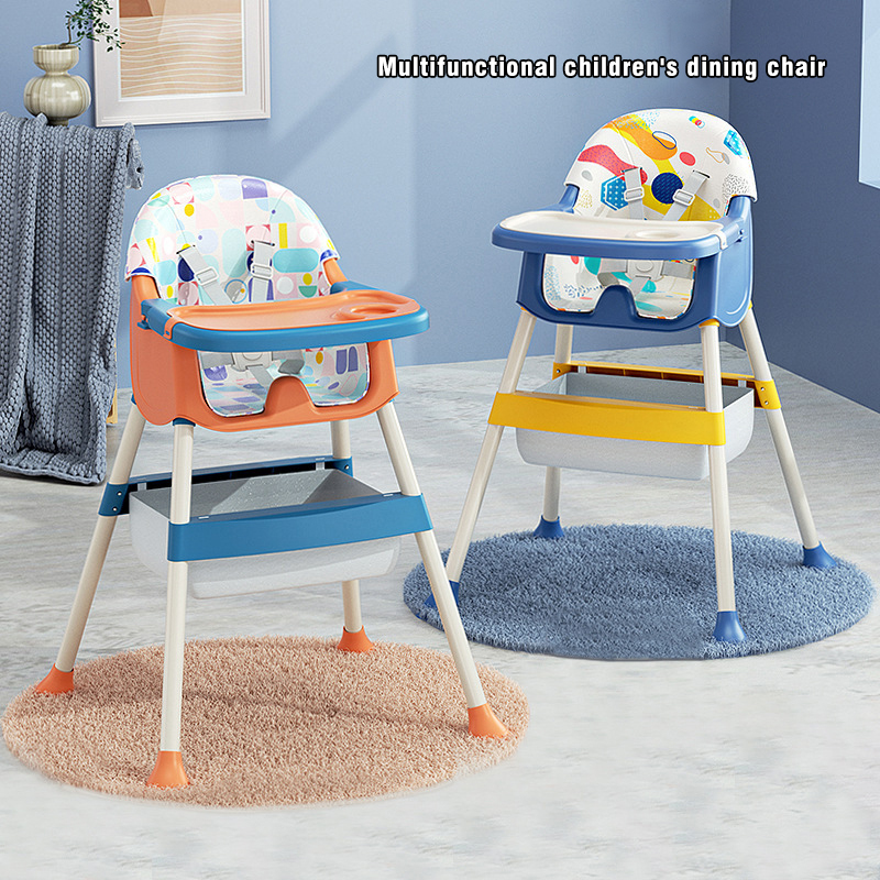 Baby Dining Chair Baby Multi-Purpose Adjustable Dining Table Chair BB Dining Chair Children's Home Learning Chair